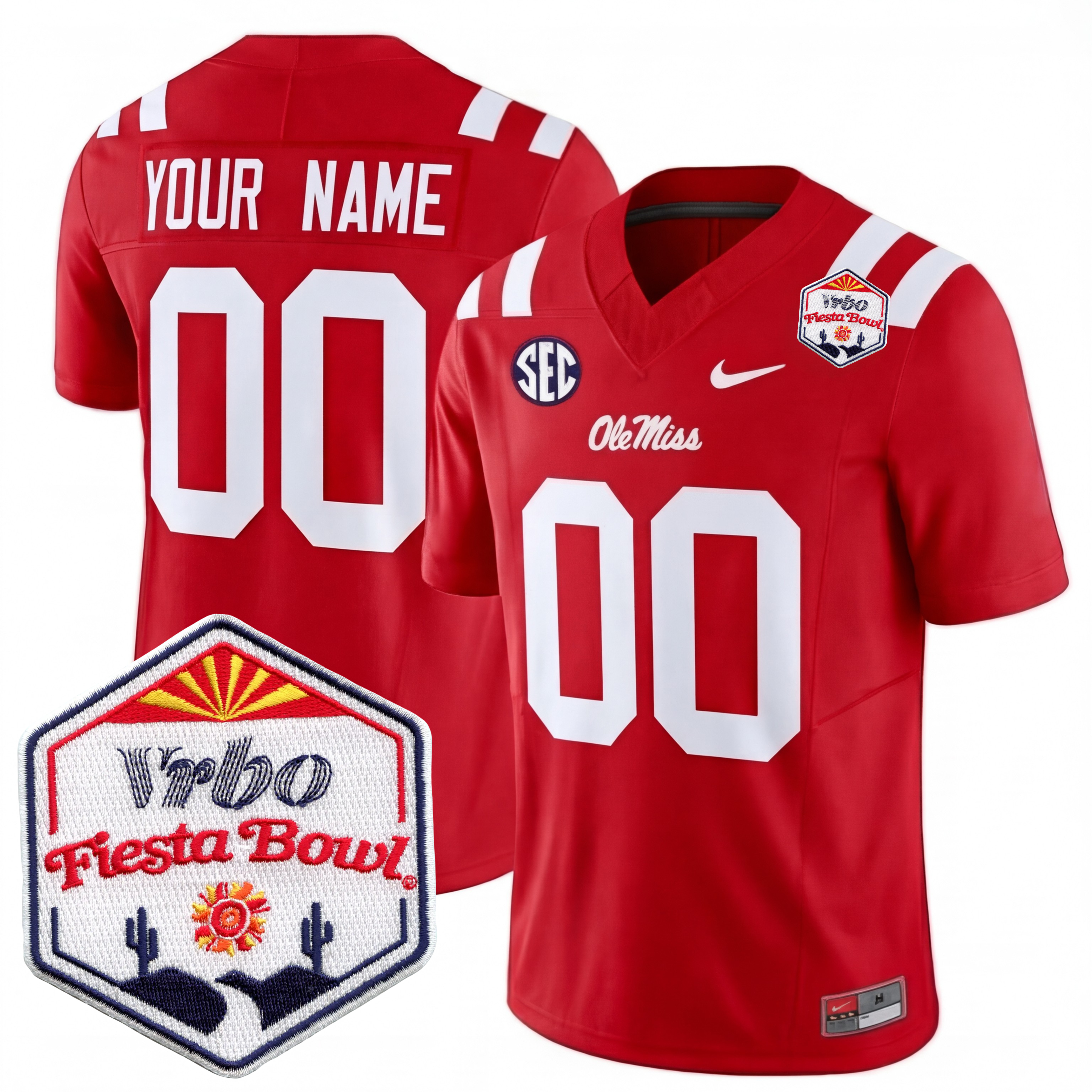 Men's Ole.M.Rebels 2026 Jersey - F. Bowl Patch