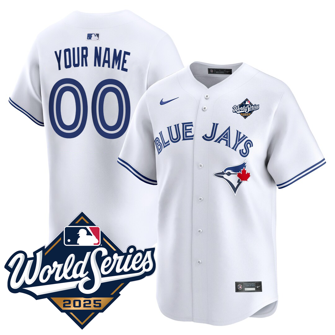 T. Blue Jays 25/26 Stitched Jersey - World Series 2025 Patch