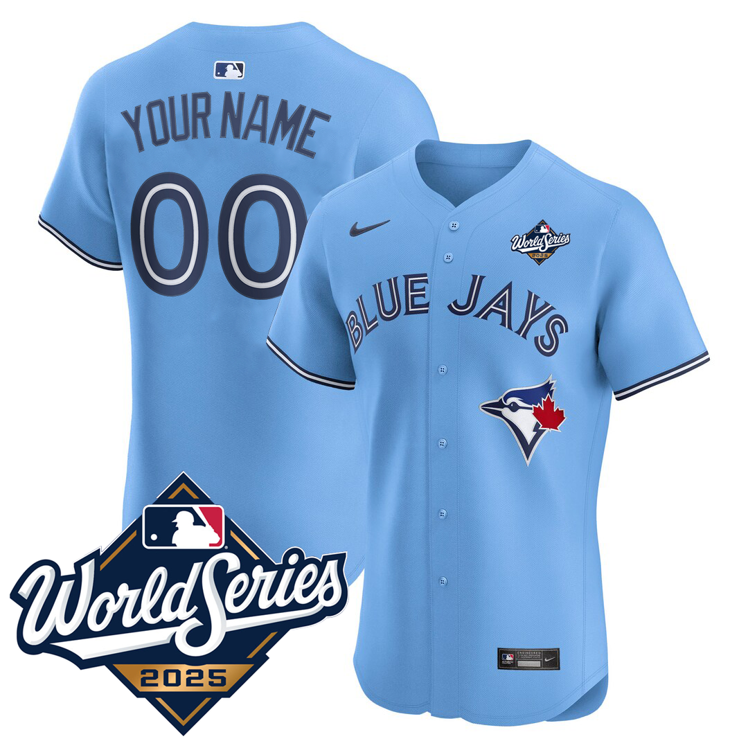 T. Blue Jays 25/26 Stitched Jersey - World Series 2025 Patch