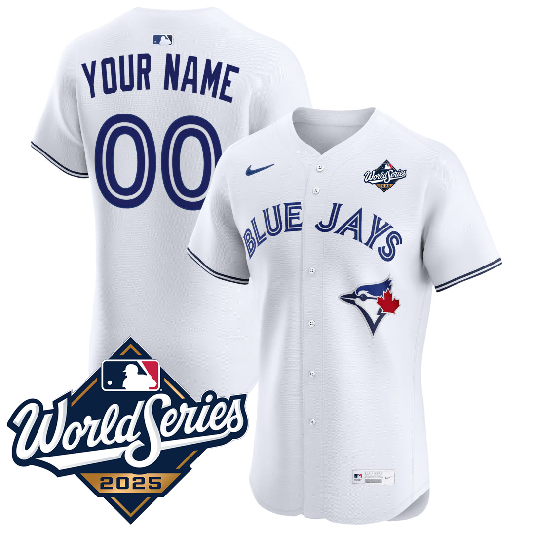 T. Blue Jays 25/26 Stitched Jersey - World Series 2025 Patch