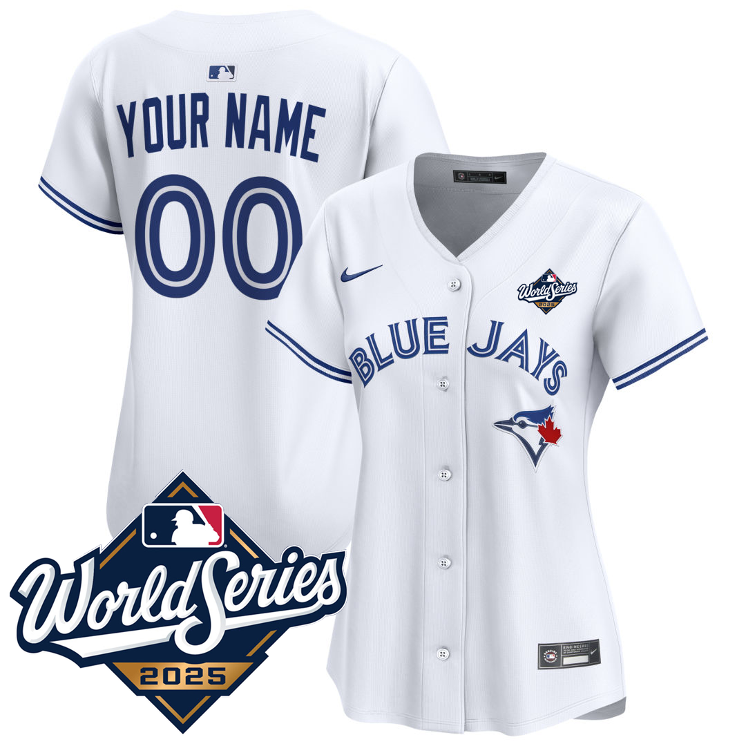 T. Blue Jays 25/26 Stitched Jersey - World Series 2025 Patch
