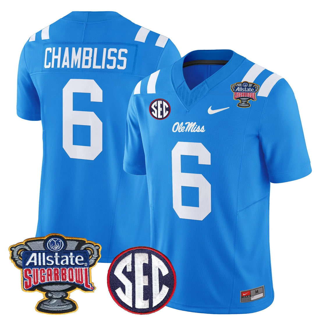 Men's Ole.M.Rebels 2026 Jersey - S.Bowl Patch