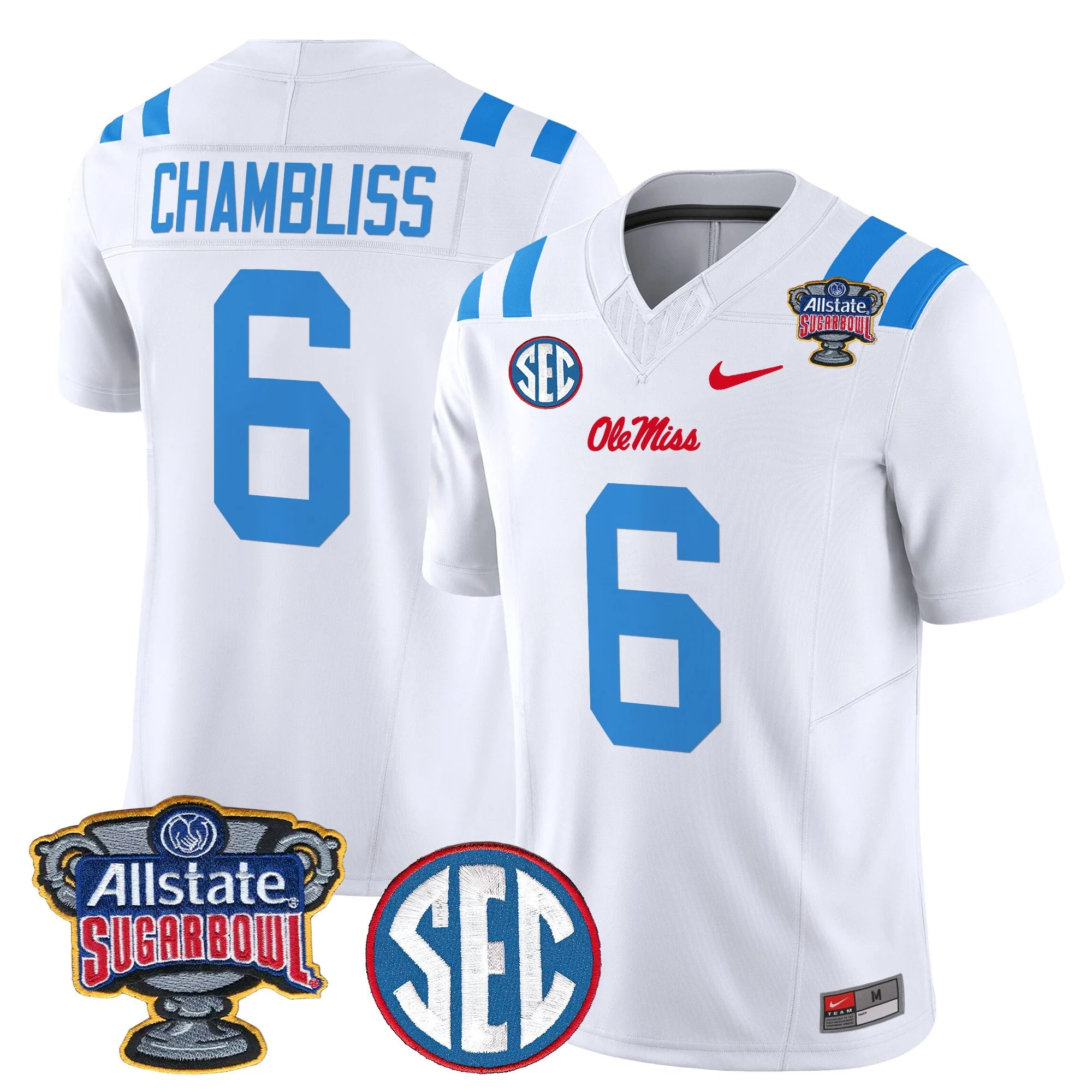 Men's Ole.M.Rebels 2026 Jersey - S.Bowl Patch