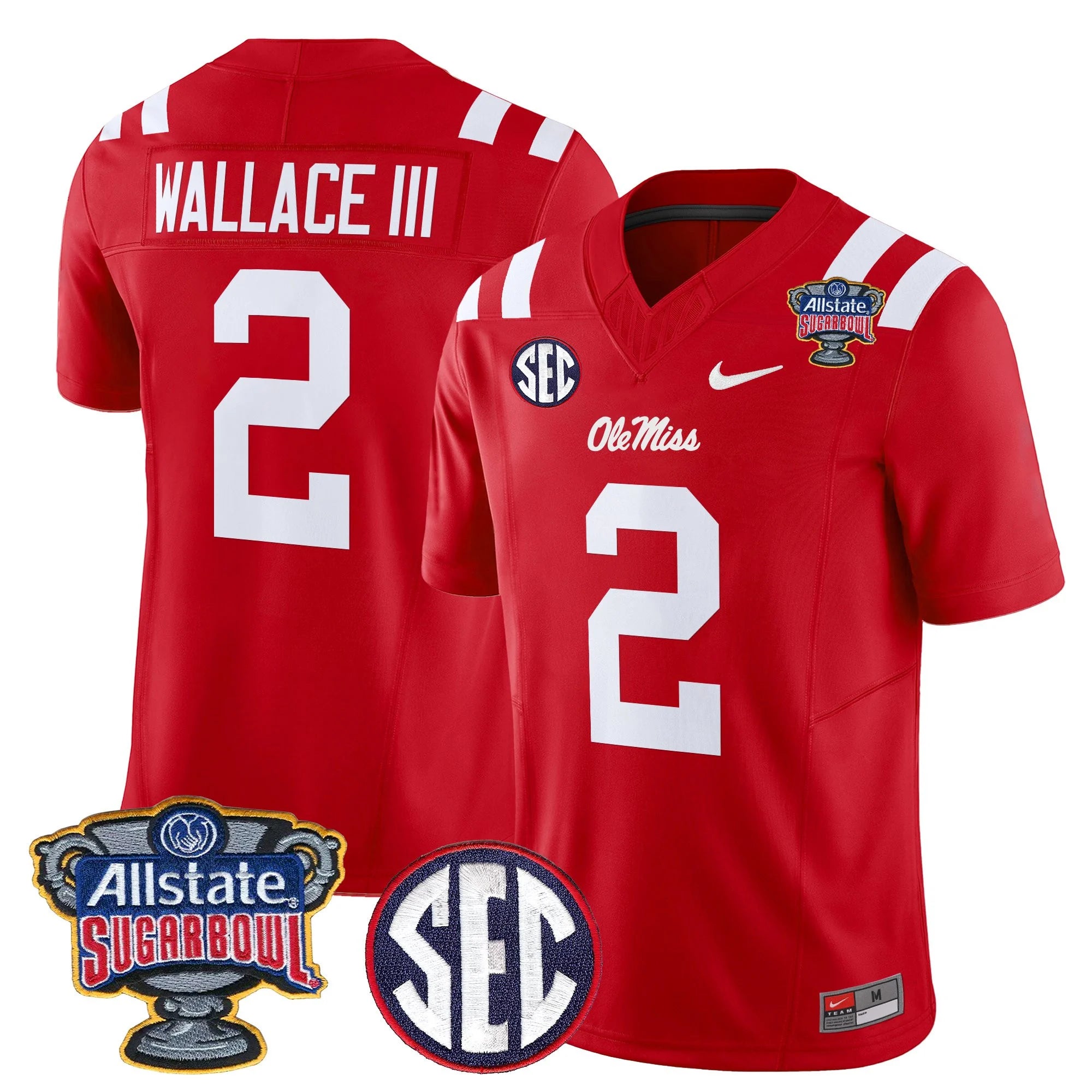 Men's Ole.M.Rebels 2026 Jersey - S.Bowl Patch