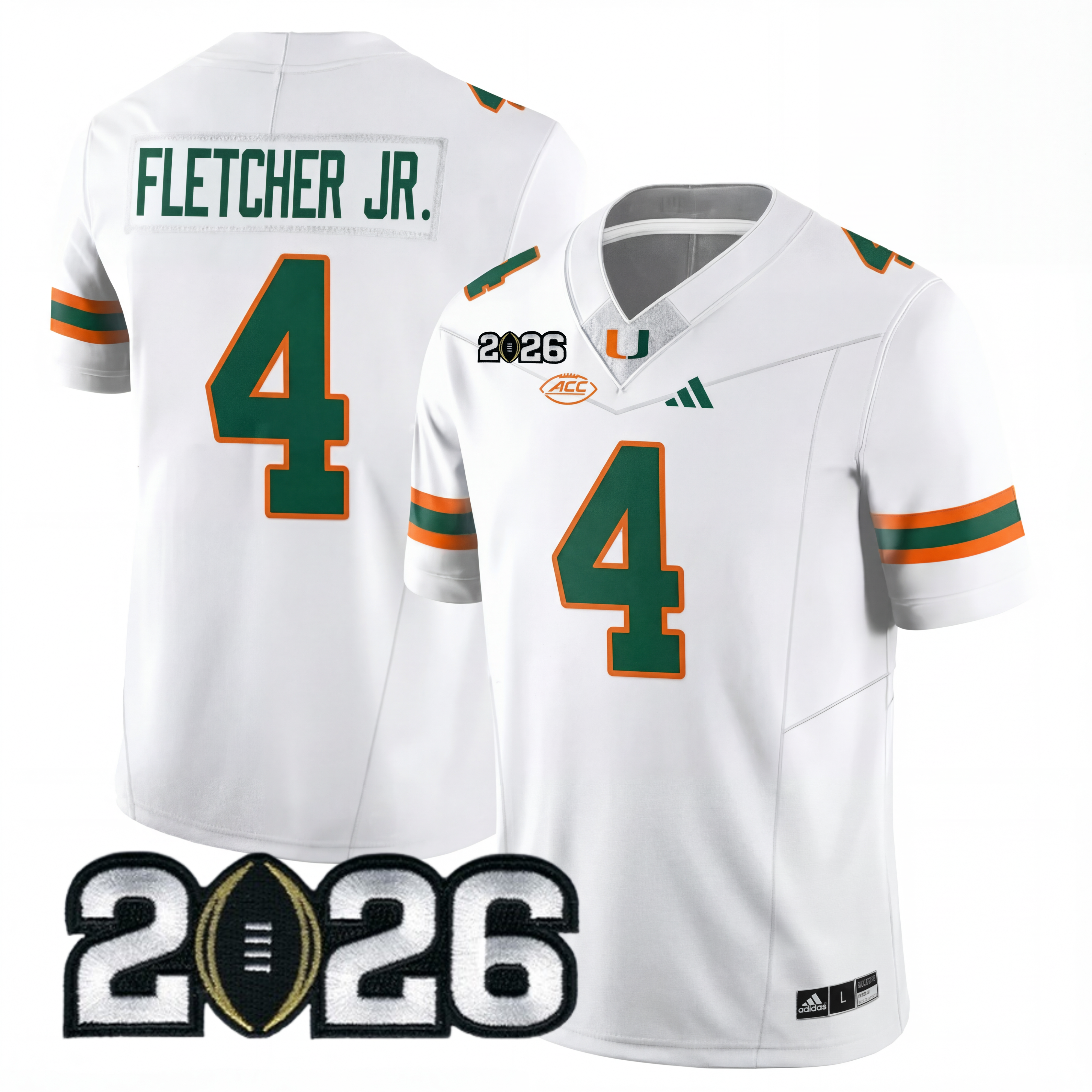 Men's M.Hurricanes 2026 Jersey - 2026 CFP Patch