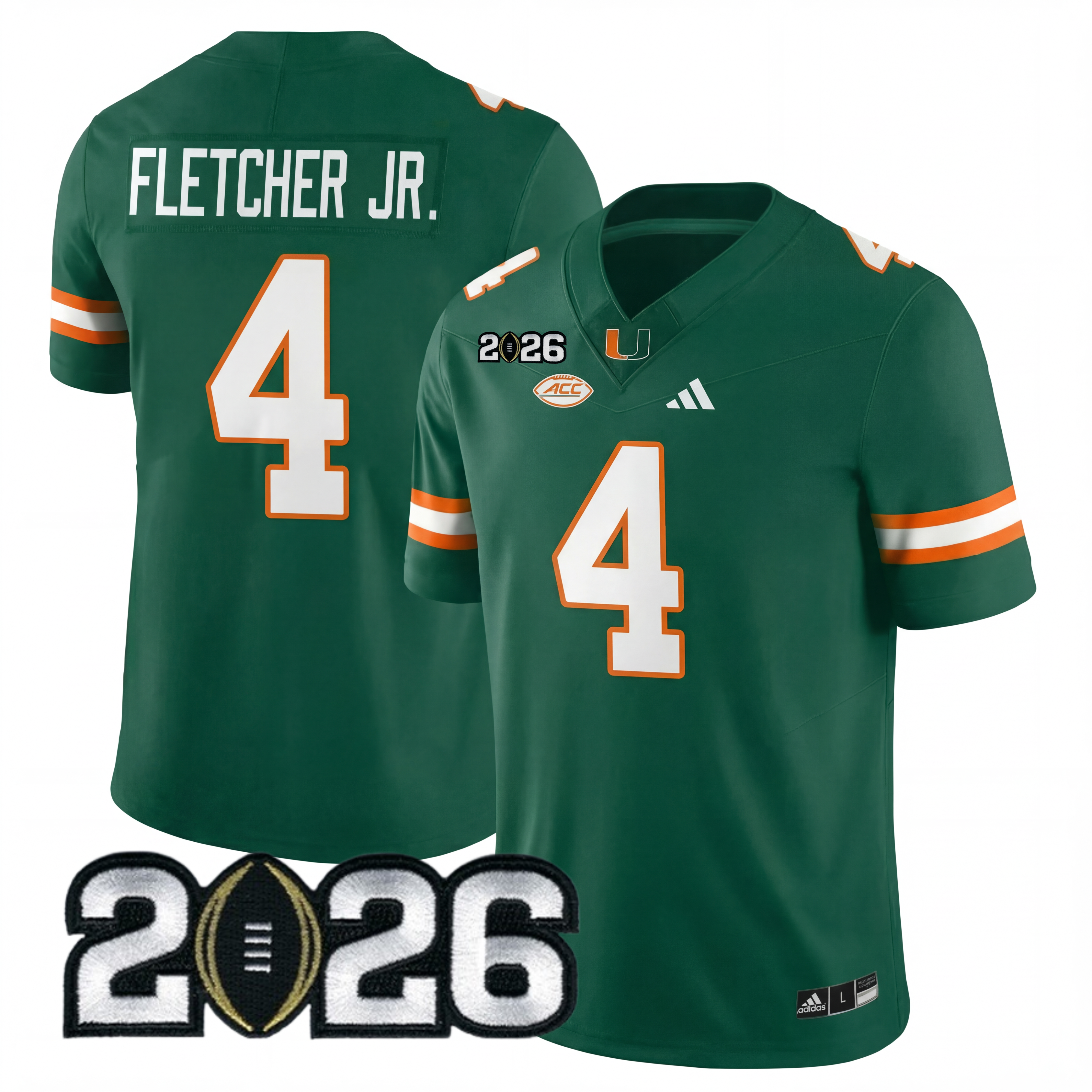 Men's M.Hurricanes 2026 Jersey - 2026 CFP Patch