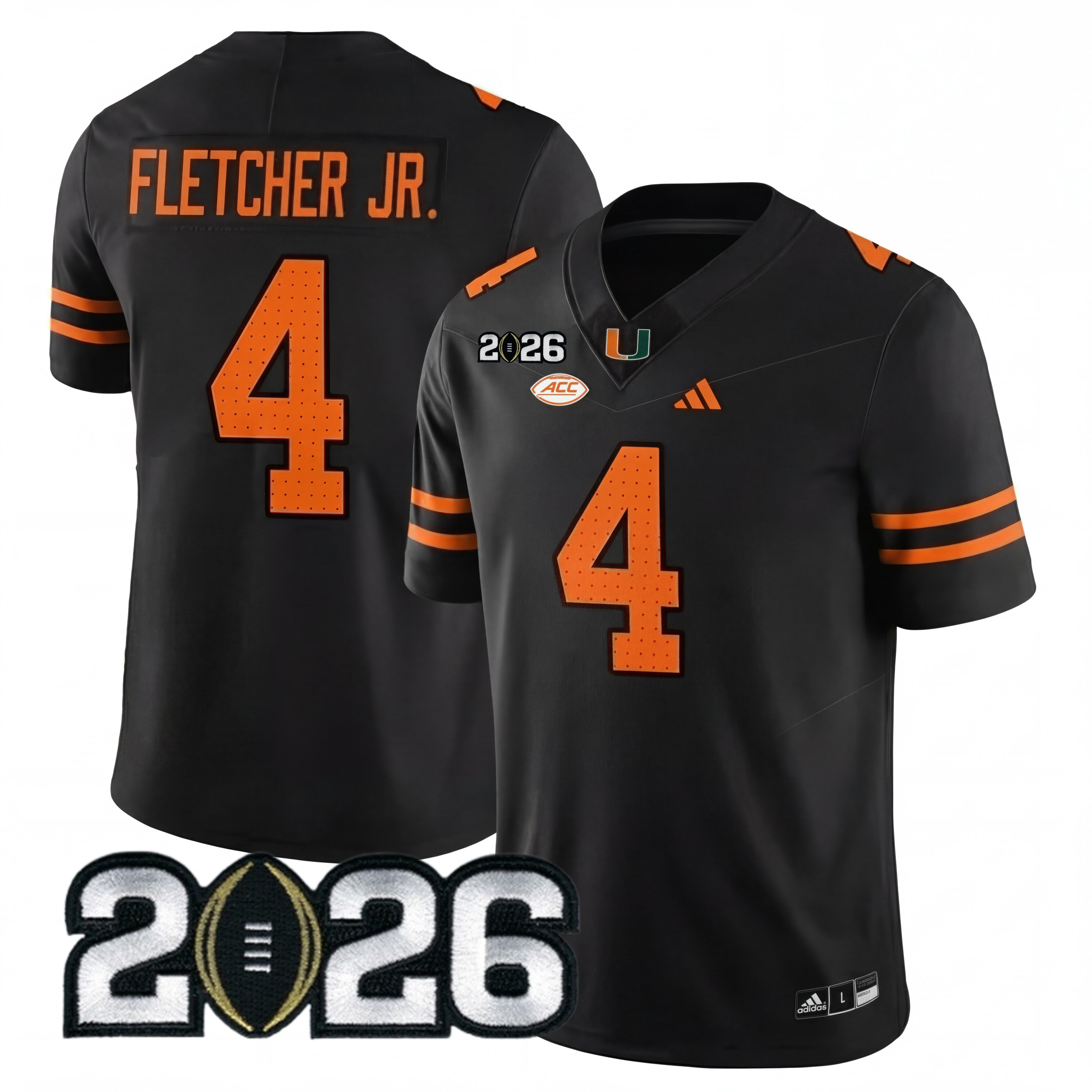 Men's M.Hurricanes 2026 Jersey - 2026 CFP Patch