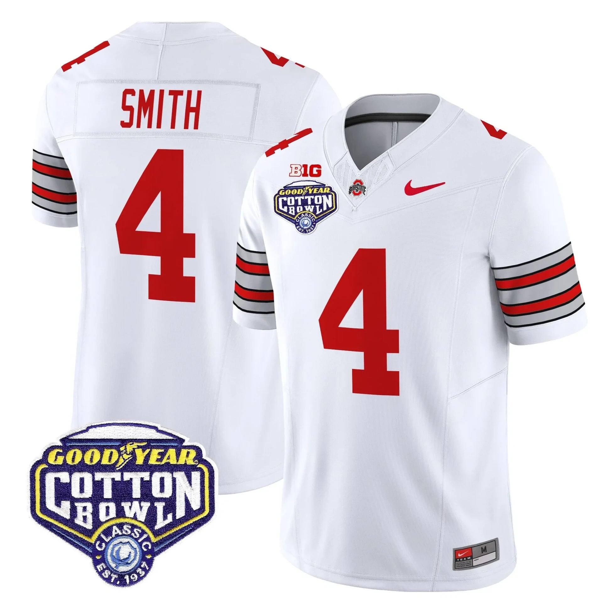 Men's OSU 'Heritage Stripe" Jersey - C.Bowl Patch