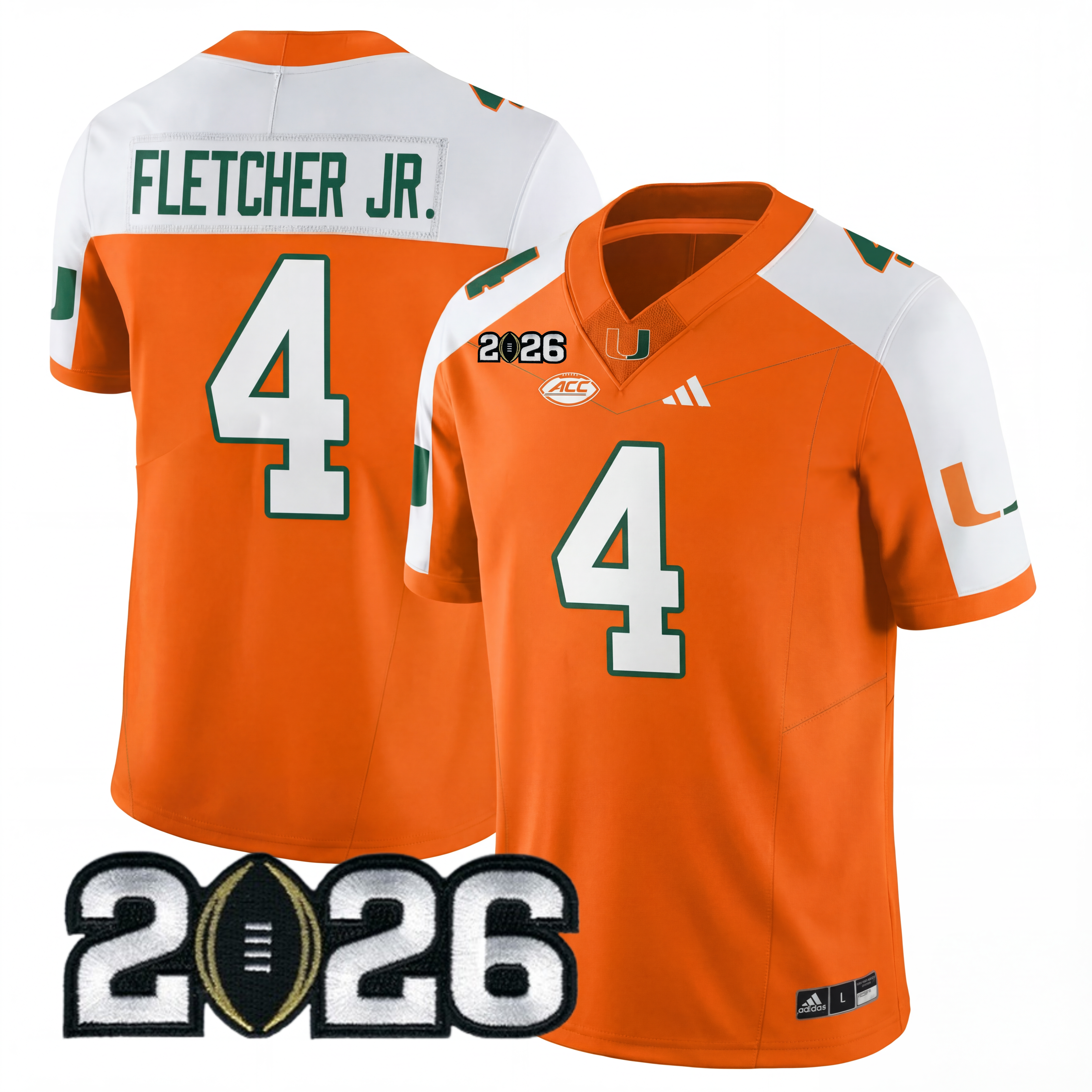 Men's M.Hurricanes 2026 Jersey - 2026 CFP Patch