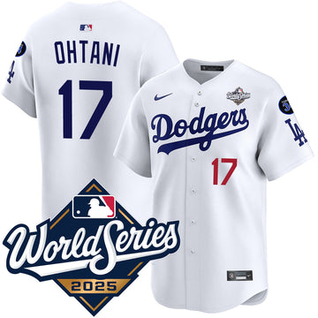 Men's LA Dodgers 25/26 Stitched Jersey - World Series 2025 Patch