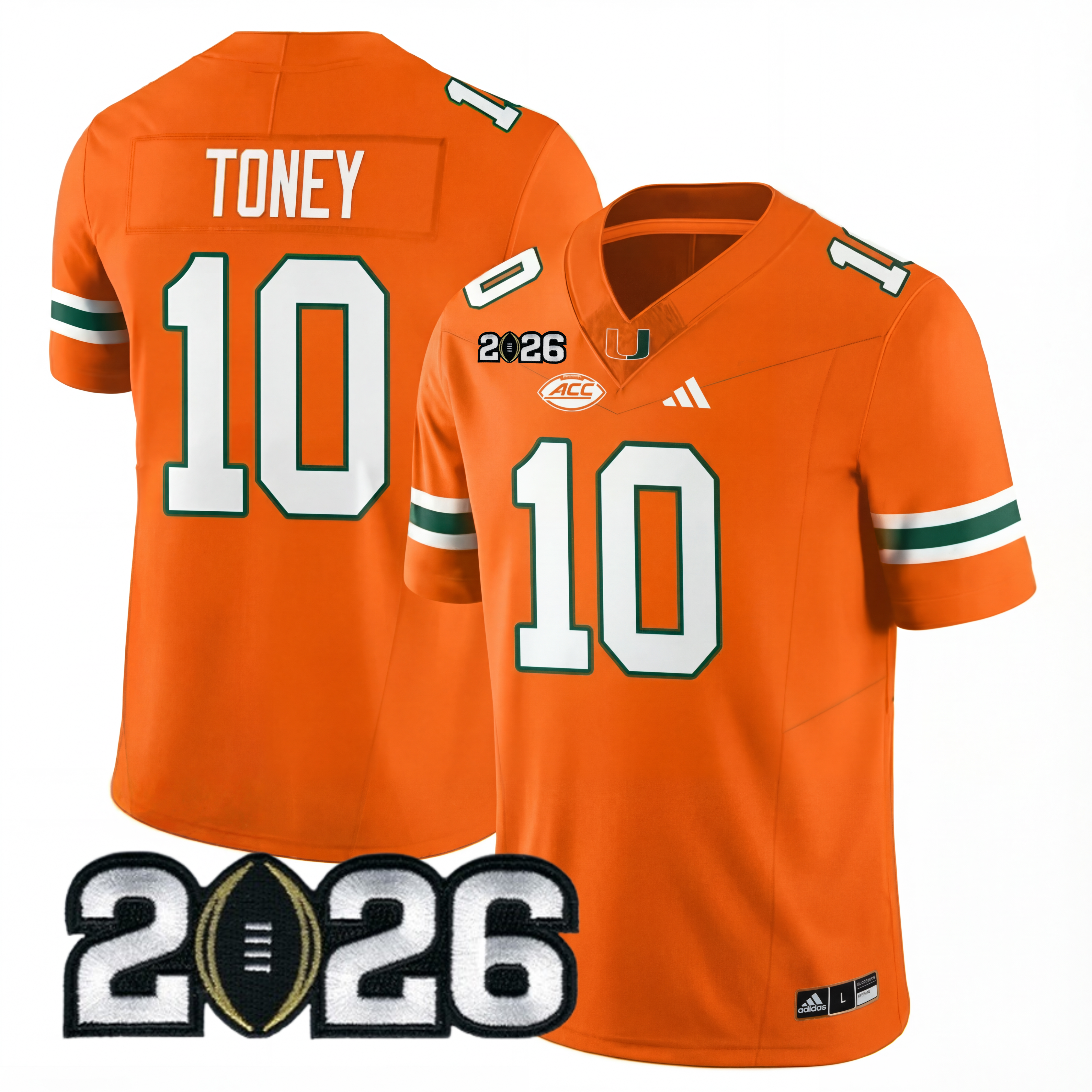 Men's M.Hurricanes 2026 Jersey - 2026 CFP Patch
