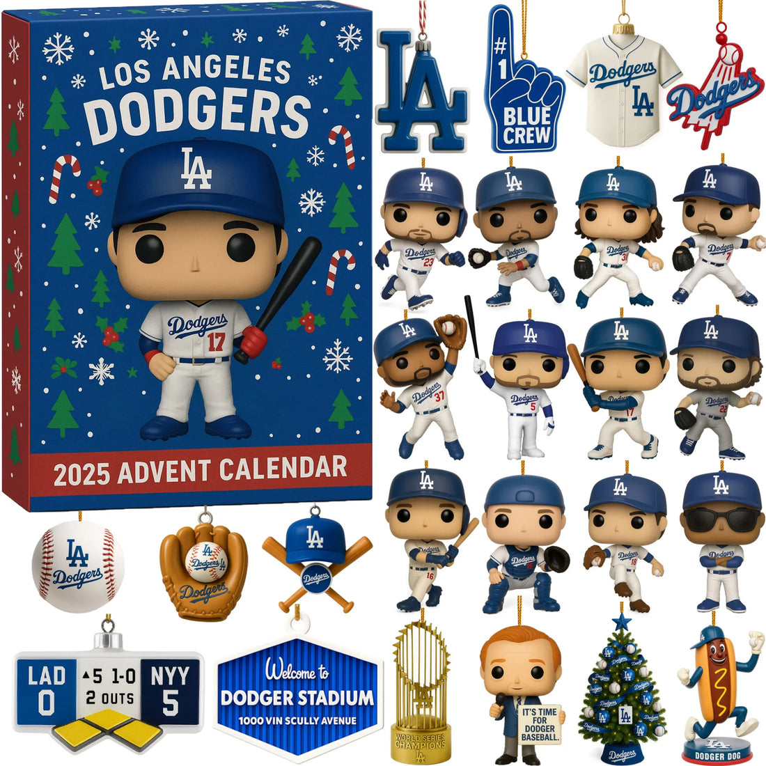 L.A. Dodgers 2025 Advent Calendar