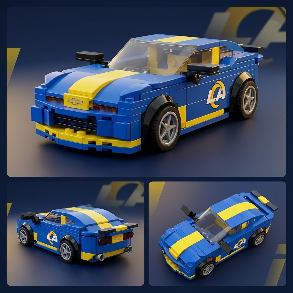 LA Rams Building Set - Car Collectible