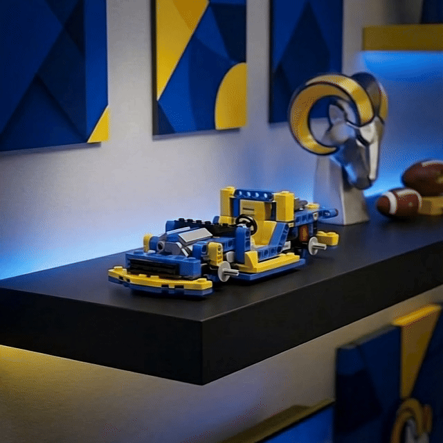 LA Rams Building Set - Car Collectible