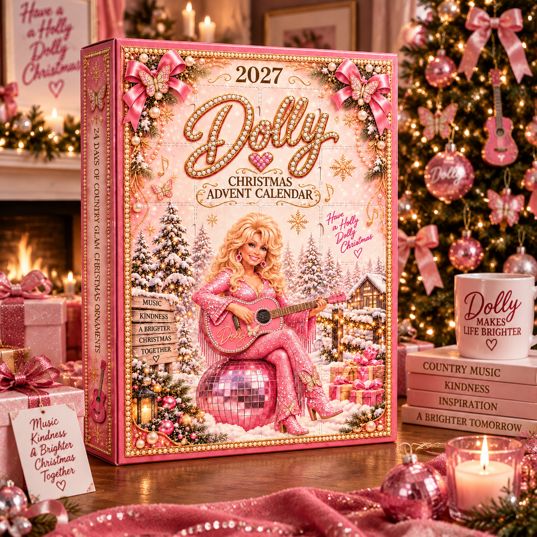 🎄 Dolly Parton Country Music Inspired Advent Calendar