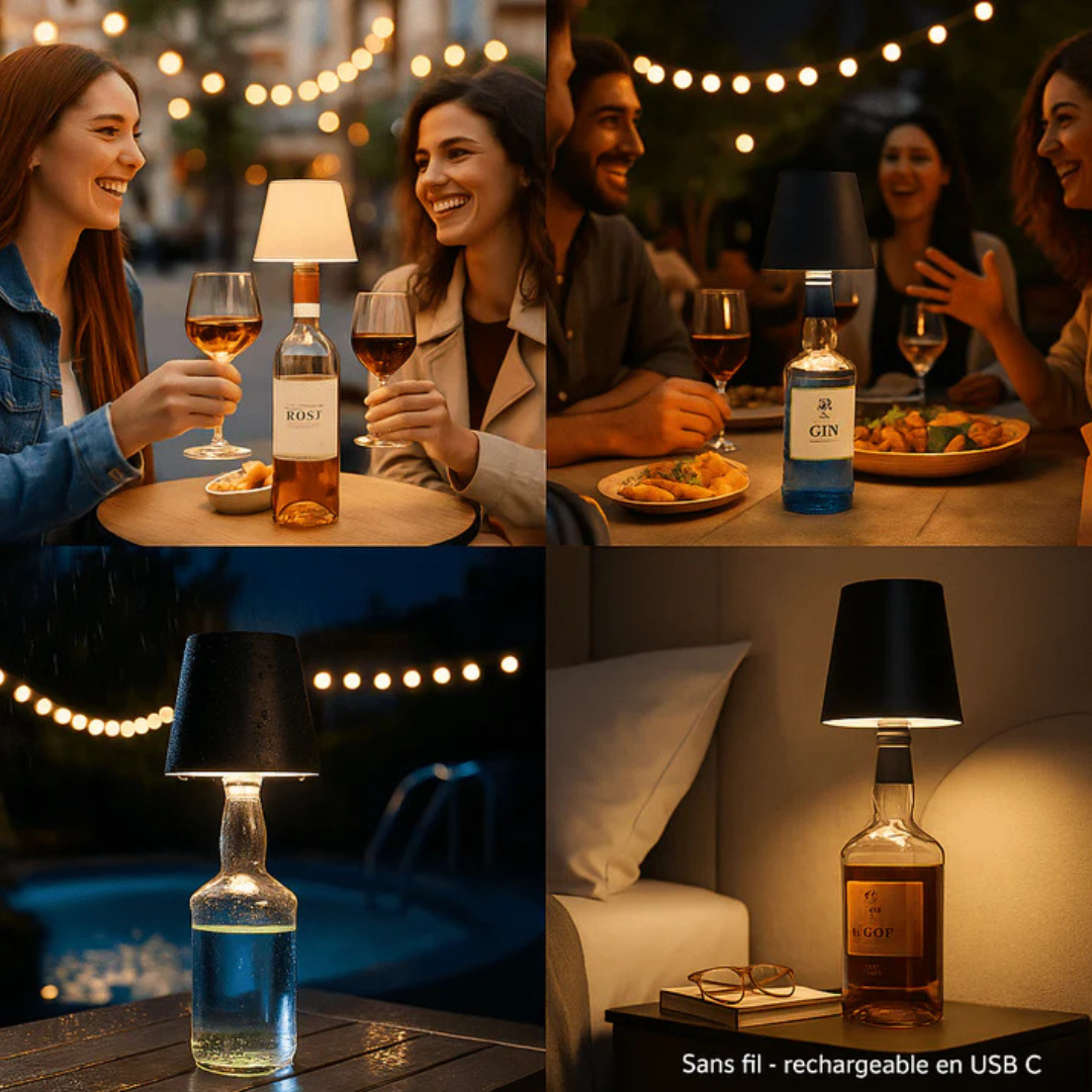 Wireless Bottle Lamp
