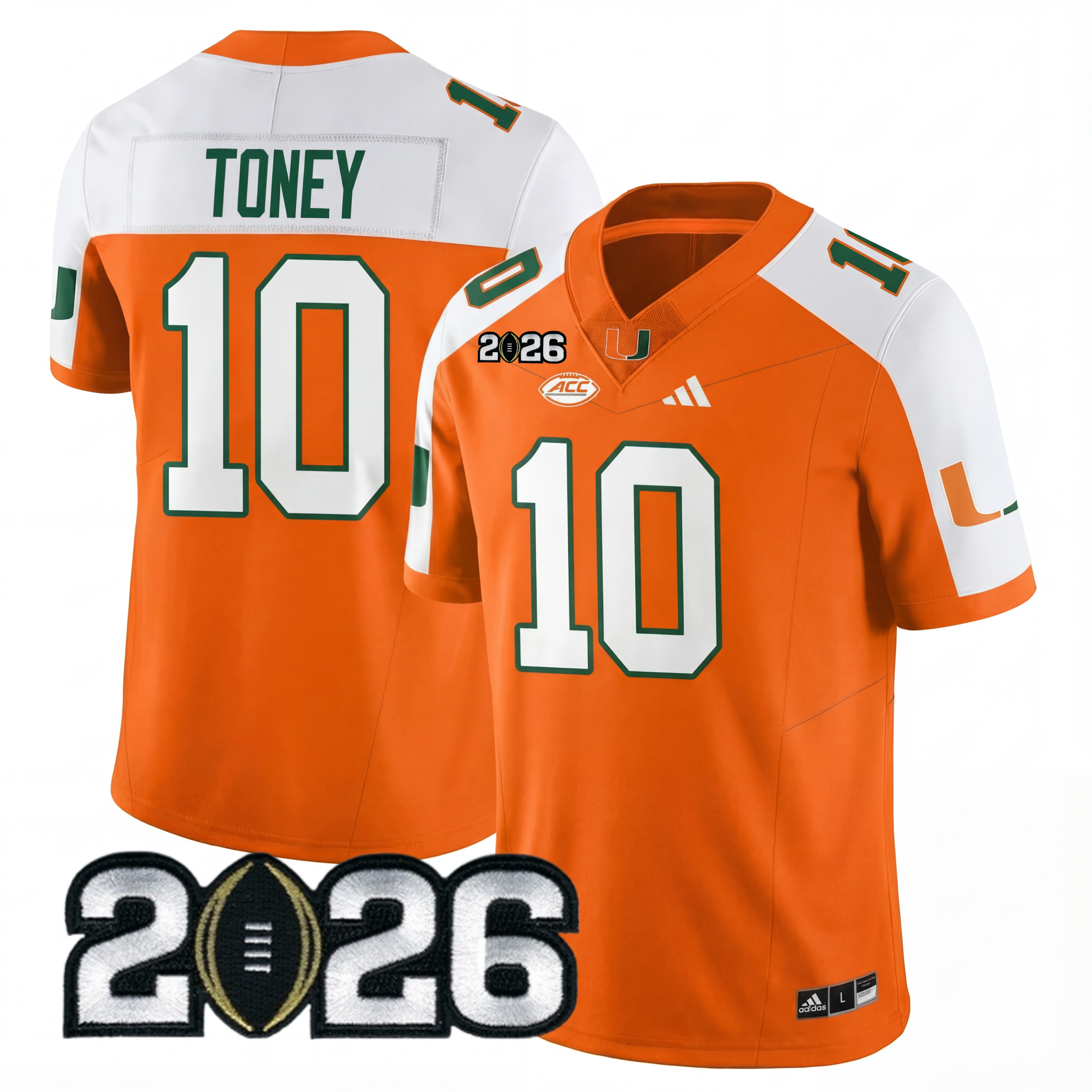 Men's M.Hurricanes 2026 Jersey - 2026 CFP Patch