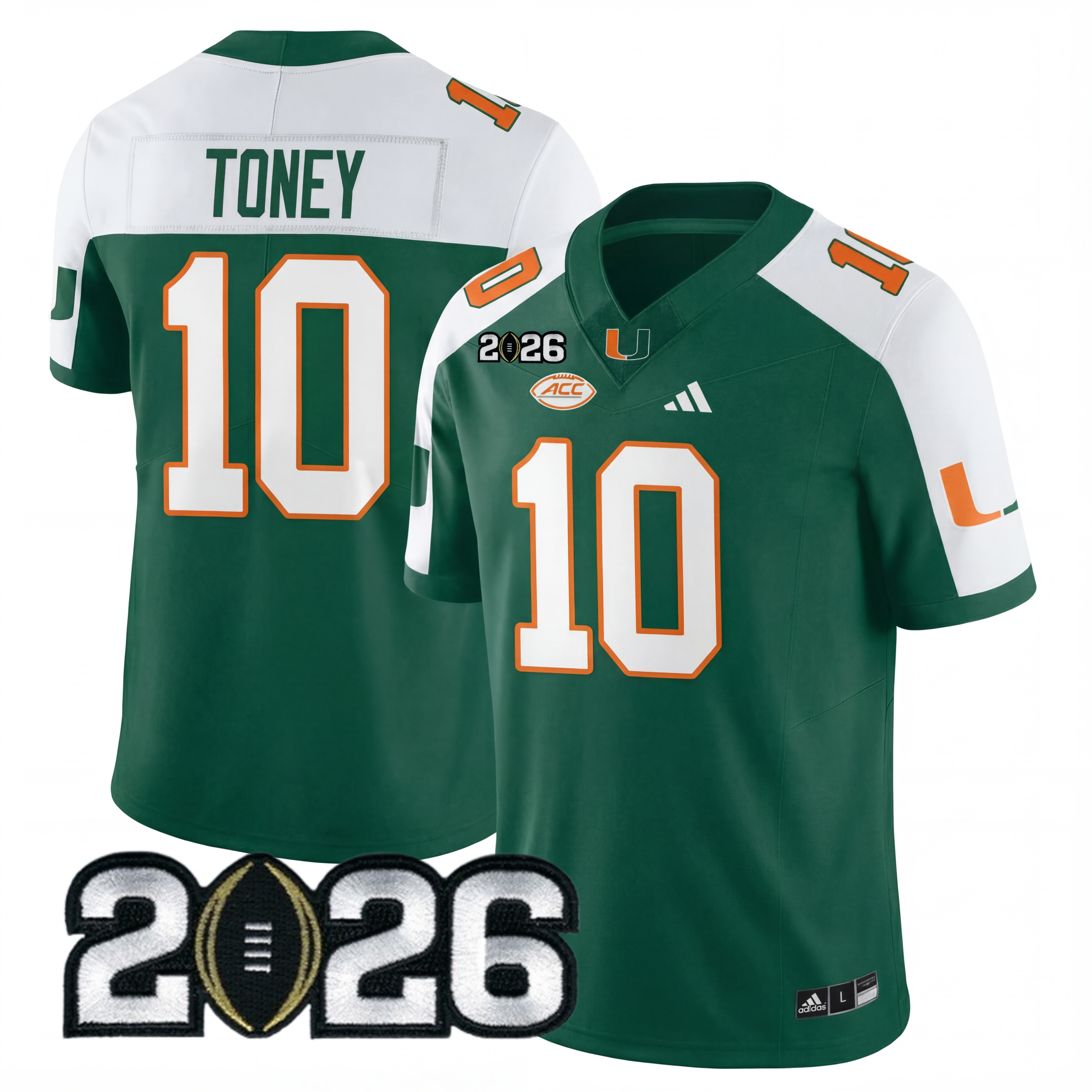 Men's M.Hurricanes 2026 Jersey - 2026 CFP Patch