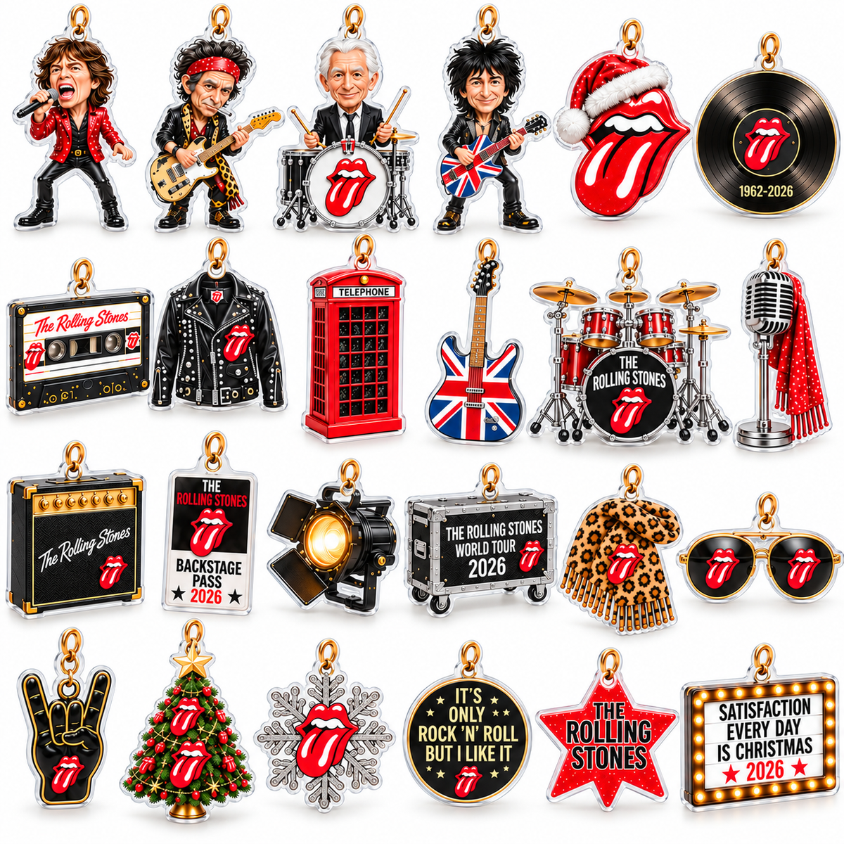 The Rolling Stones 2026 Advent Calendar – 24 Days of Rock 'n' Roll Christmas Magic 🎸