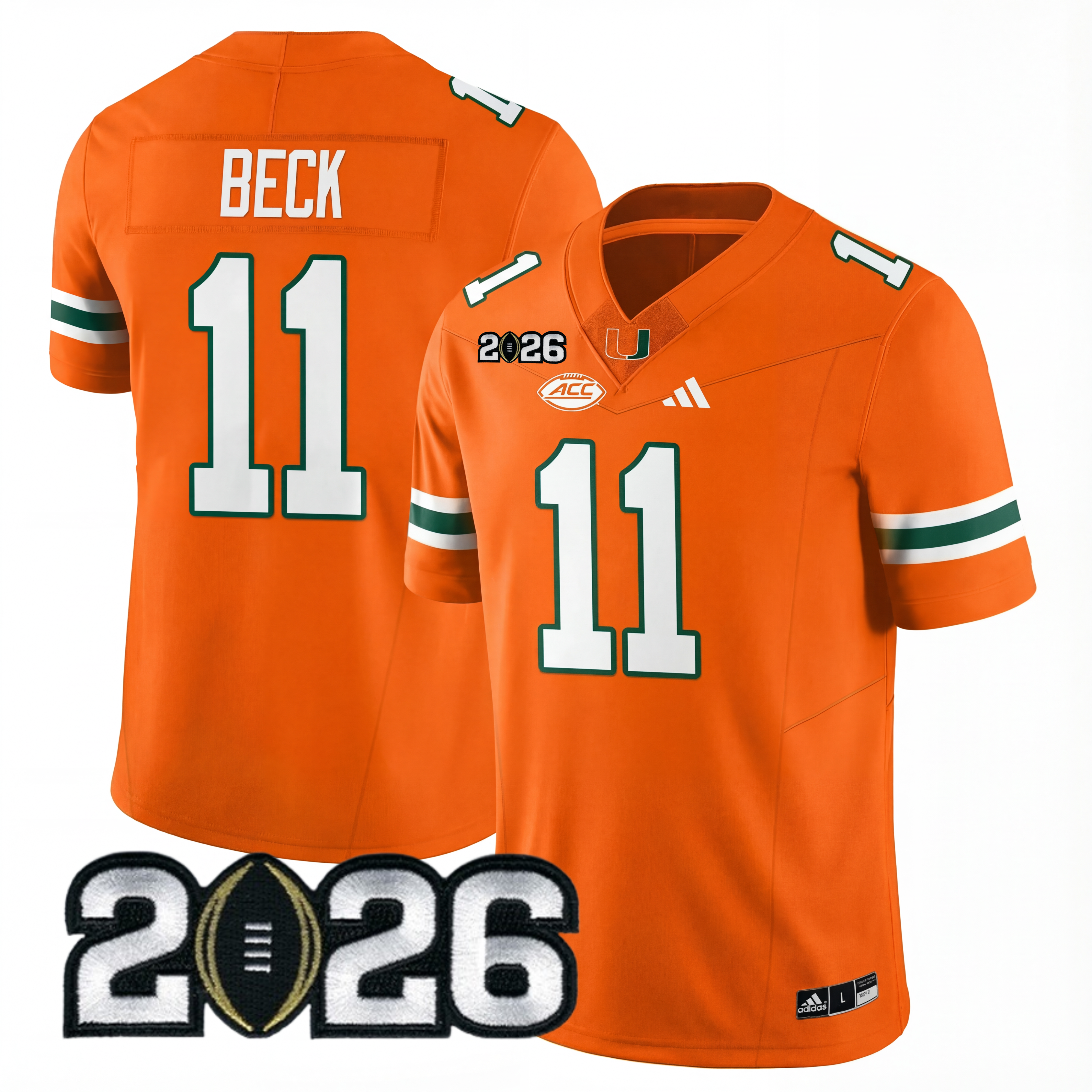 Men's M.Hurricanes 2026 Jersey - 2026 CFP Patch
