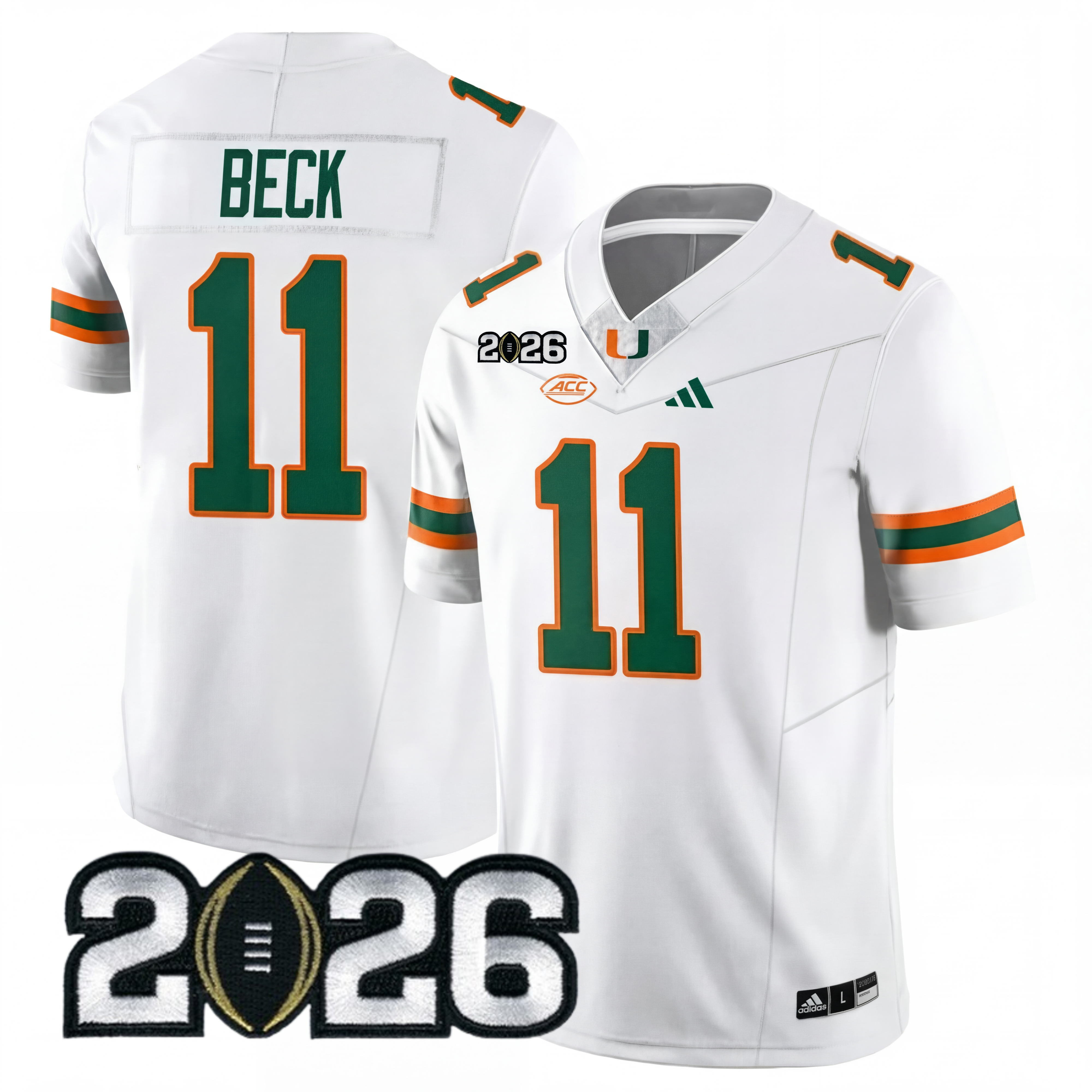 Men's M.Hurricanes 2026 Jersey - 2026 CFP Patch
