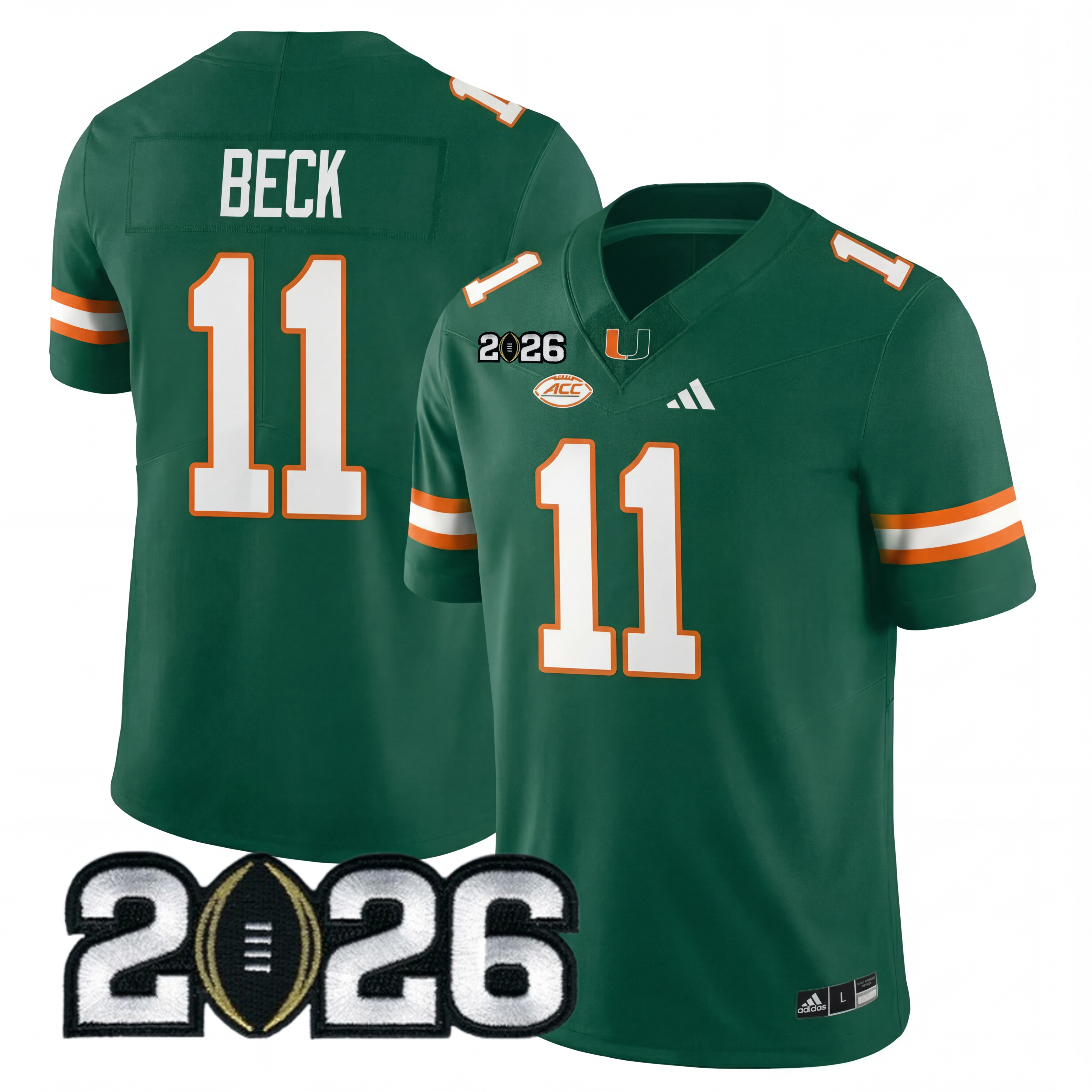 Men's M.Hurricanes 2026 Jersey - 2026 CFP Patch