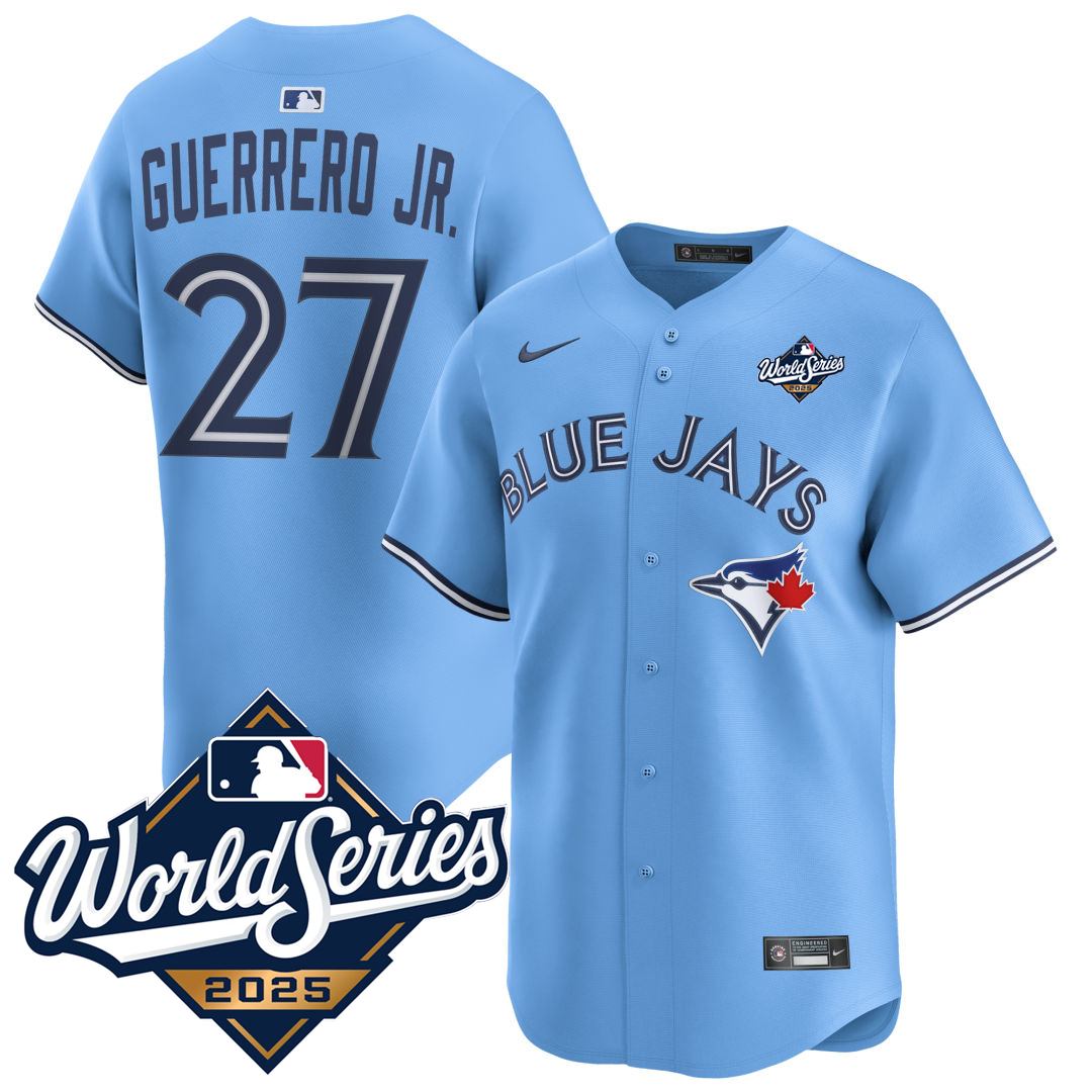 T. Blue Jays 25/26 Stitched Jersey - World Series 2025 Patch
