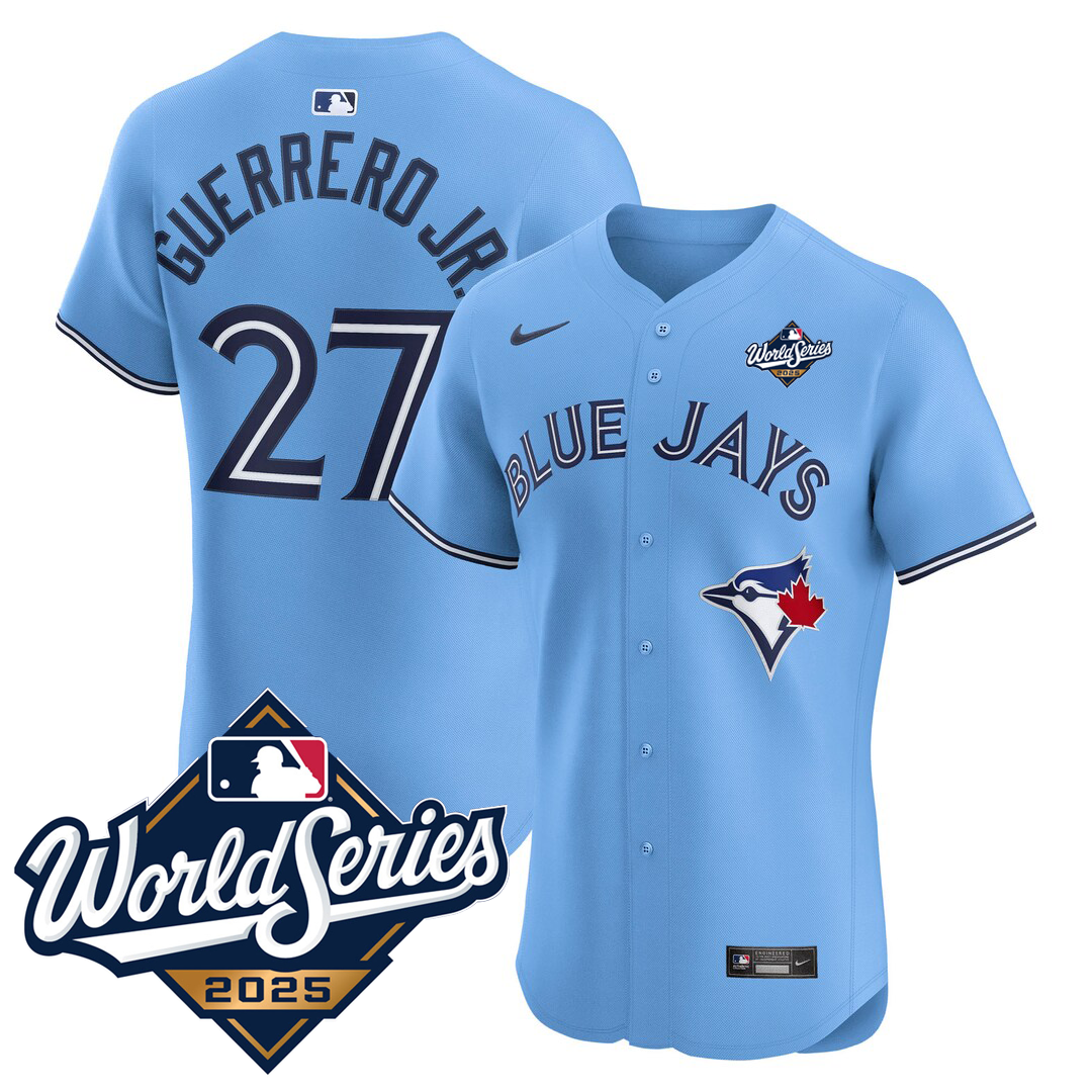 T. Blue Jays 25/26 Stitched Jersey - World Series 2025 Patch