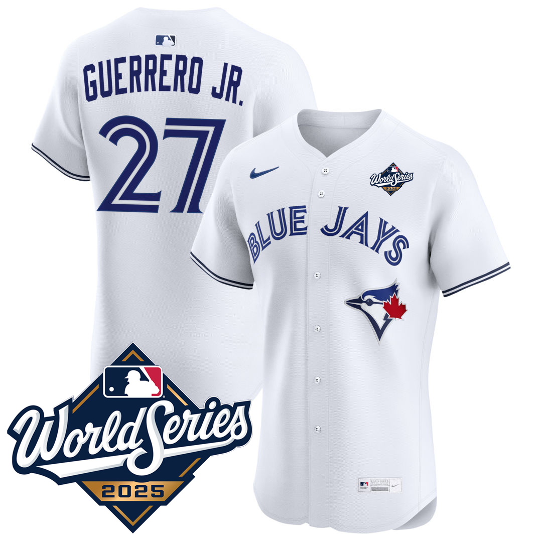 T. Blue Jays 25/26 Stitched Jersey - World Series 2025 Patch