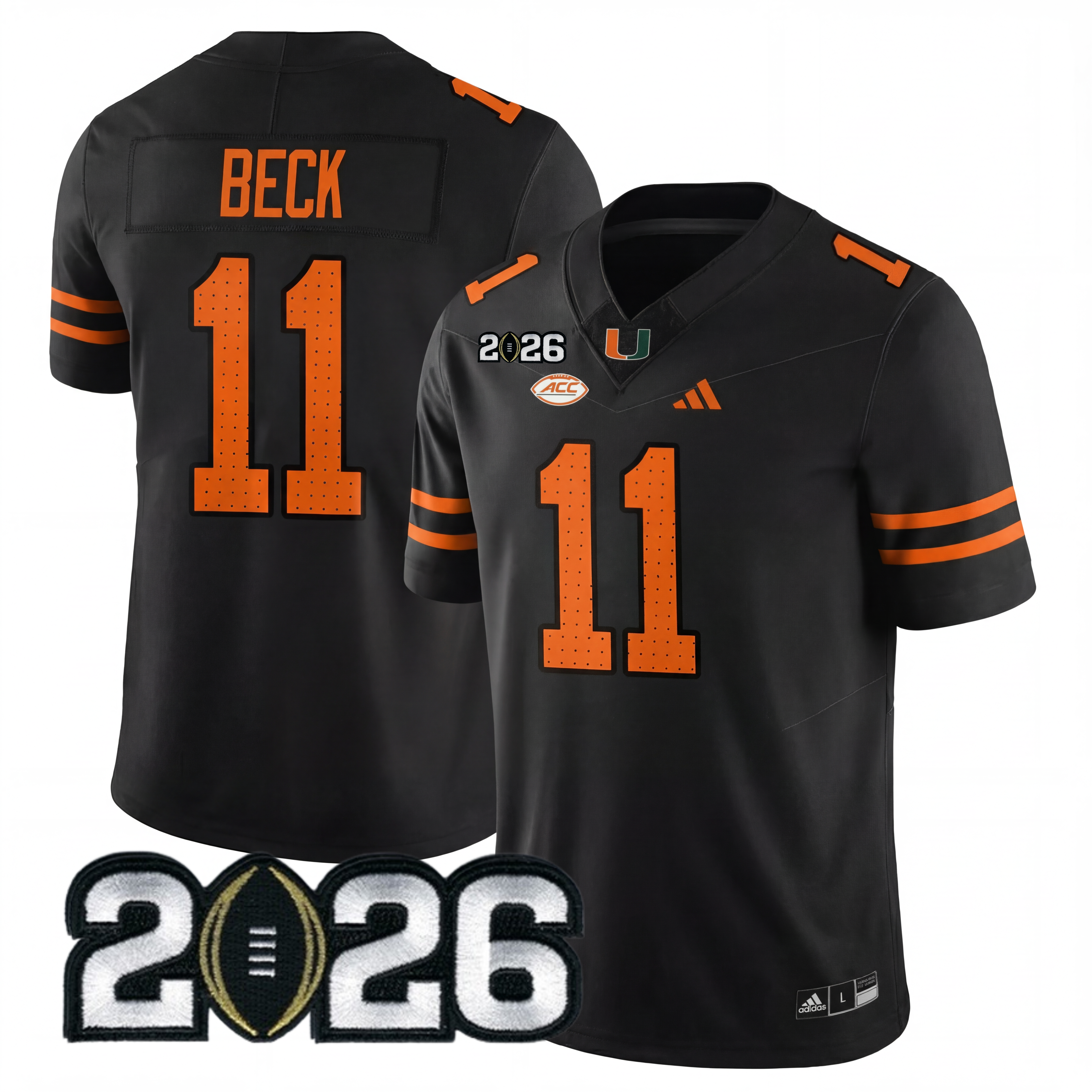 Men's M.Hurricanes 2026 Jersey - 2026 CFP Patch