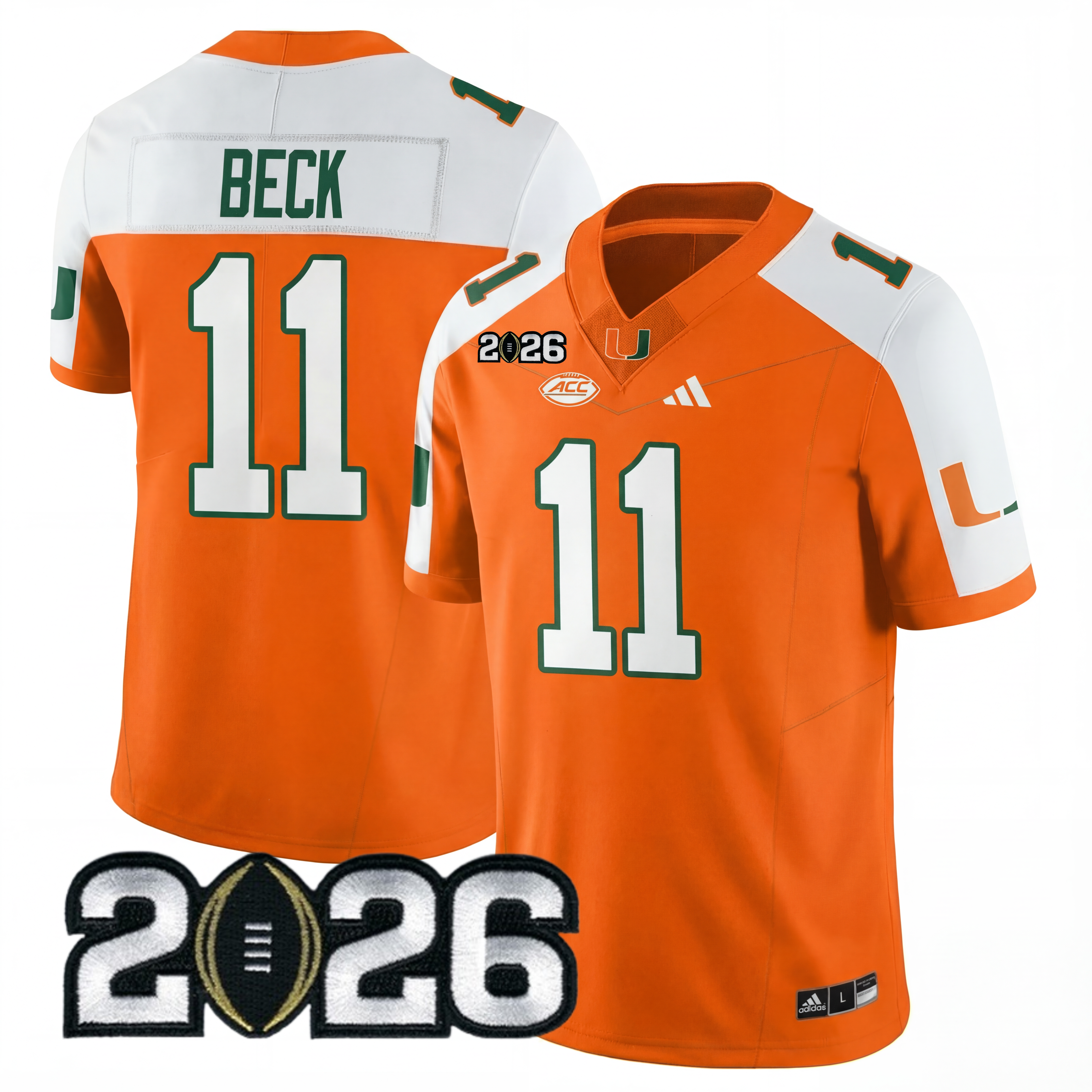 Men's M.Hurricanes 2026 Jersey - 2026 CFP Patch
