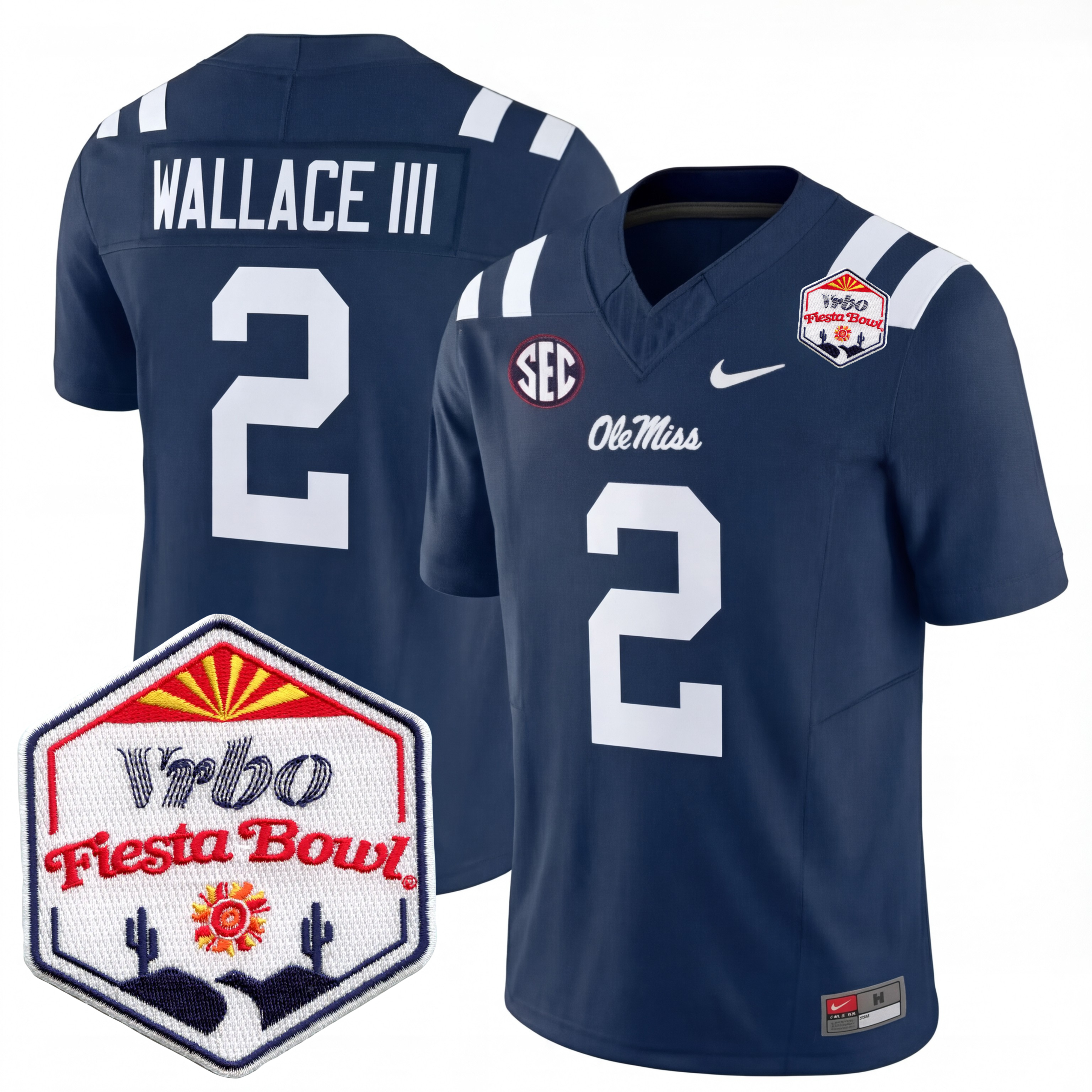 Men's Ole.M.Rebels 2026 Jersey - F. Bowl Patch