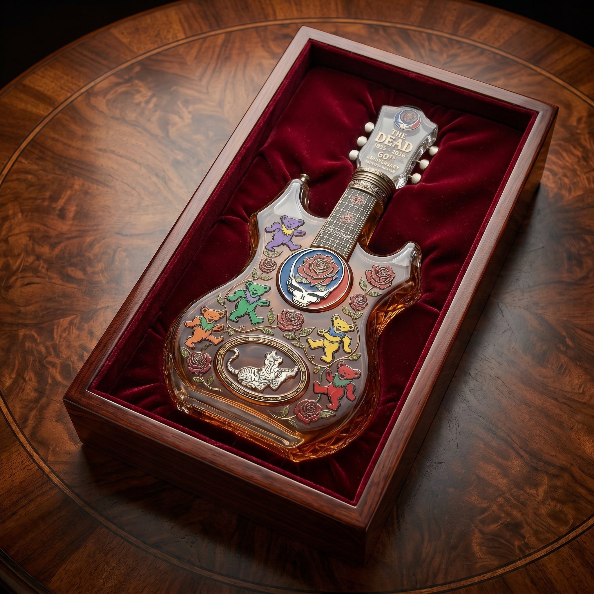 Grateful Dead 60th Anniversary Whiskey Bottle 🎸