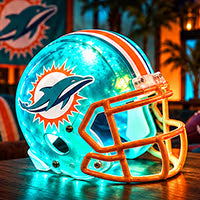 Football Helmet LED Lamp - Full 32 Team Styles 🏈