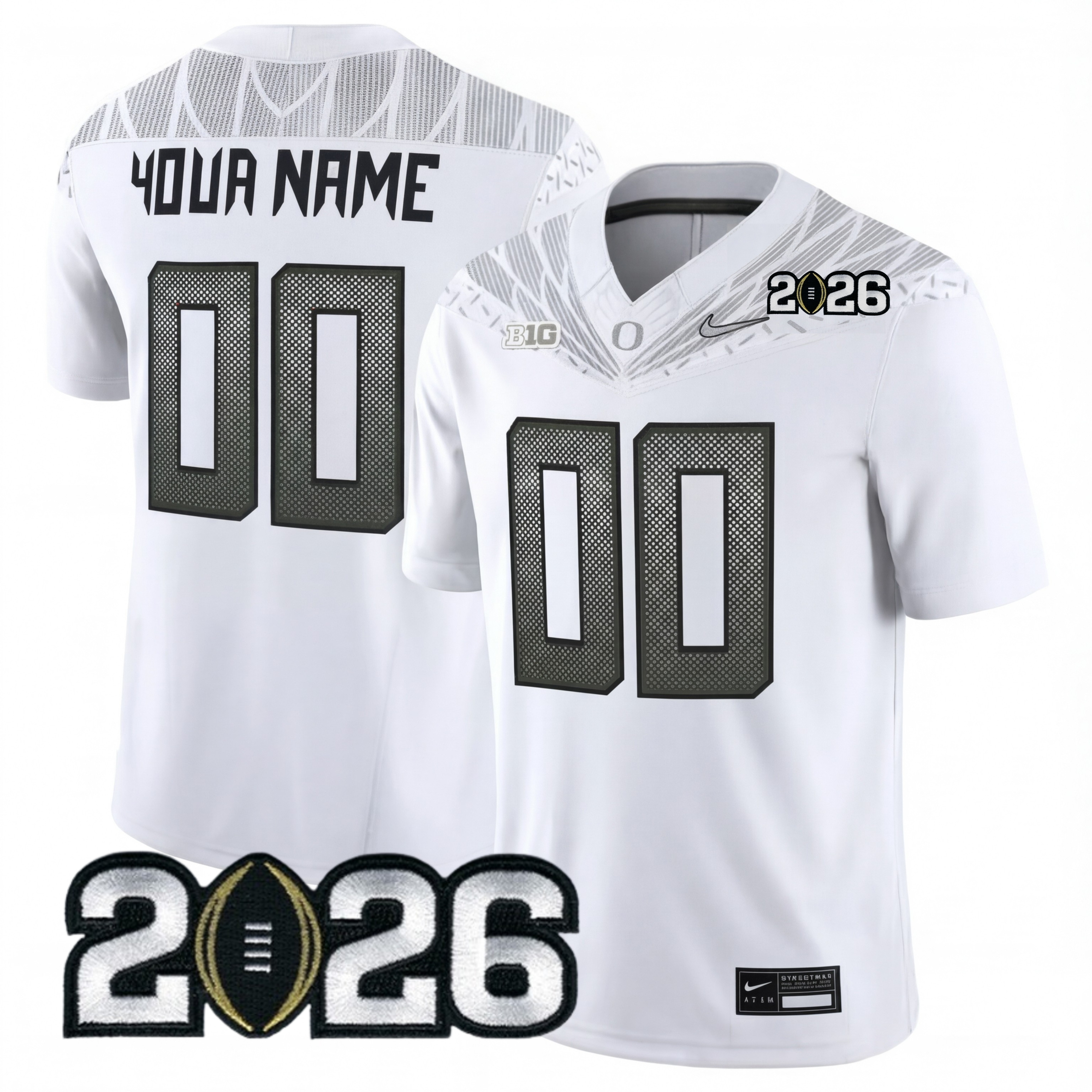 Men's O.Ducks 2026 Jersey - 2026 CFP Patch