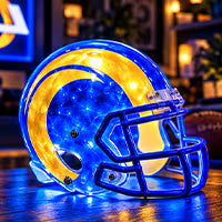 Football Helmet LED Lamp - Full 32 Team Styles 🏈