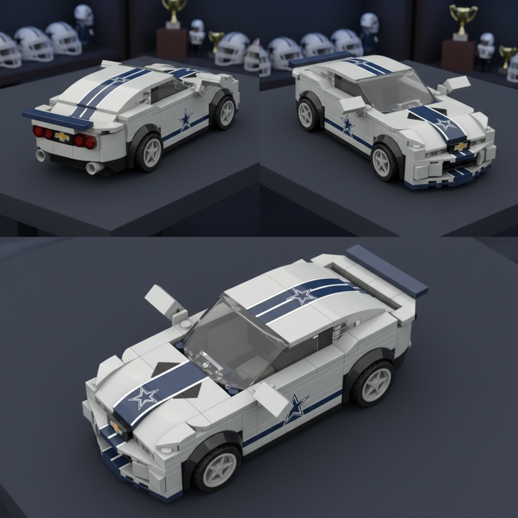 D.Cowboys Building Set - Car Collectible