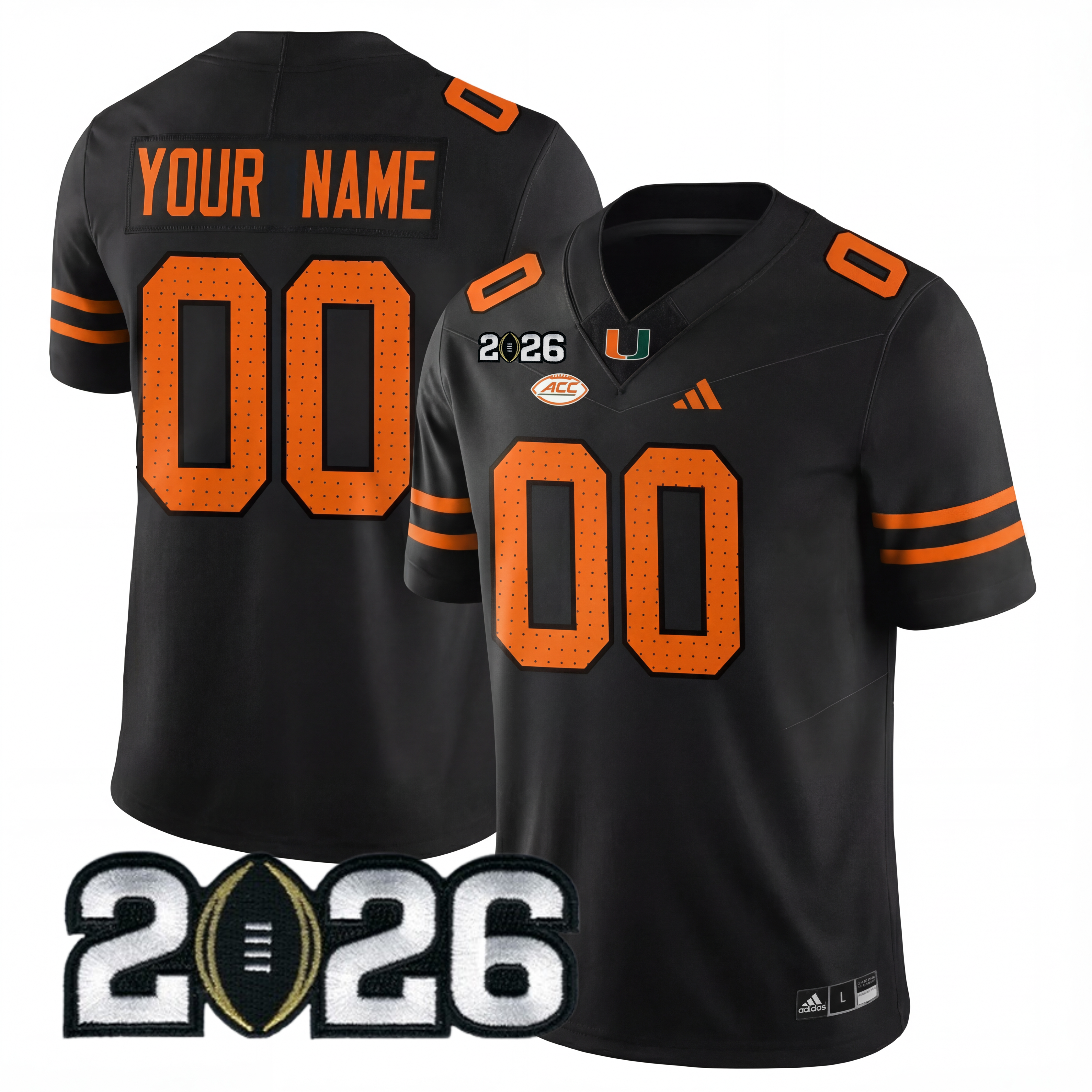 Men's M.Hurricanes 2026 Jersey - 2026 CFP Patch