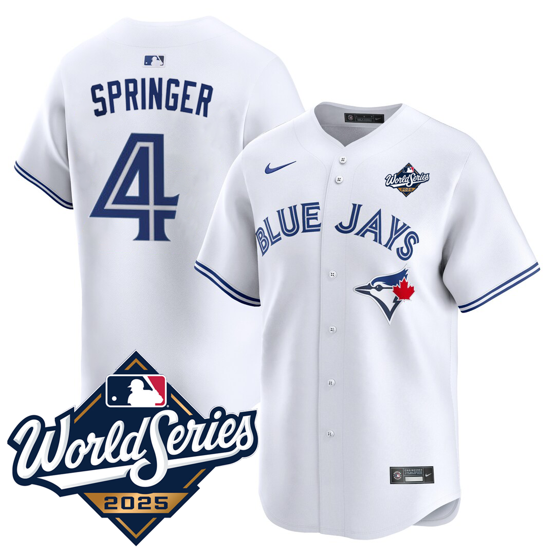 T. Blue Jays 25/26 Stitched Jersey - World Series 2025 Patch