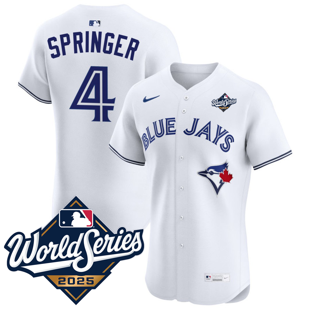 T. Blue Jays 25/26 Stitched Jersey - World Series 2025 Patch