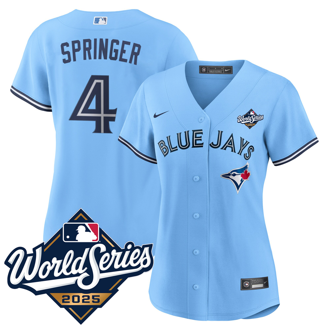 T. Blue Jays 25/26 Stitched Jersey - World Series 2025 Patch