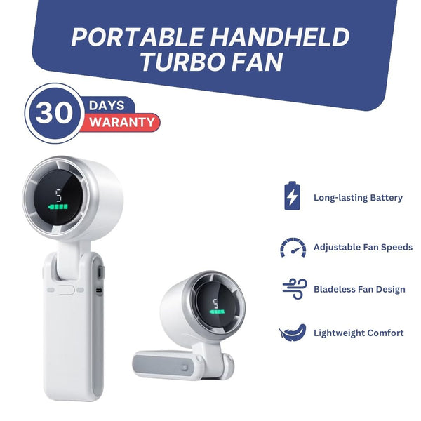 LAST DAY 50% Portable Handheld Turbo Fan