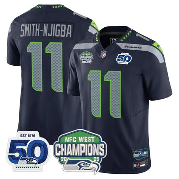Men's SEA Football Limited Jersey - 50th & NFC West Champions Patch