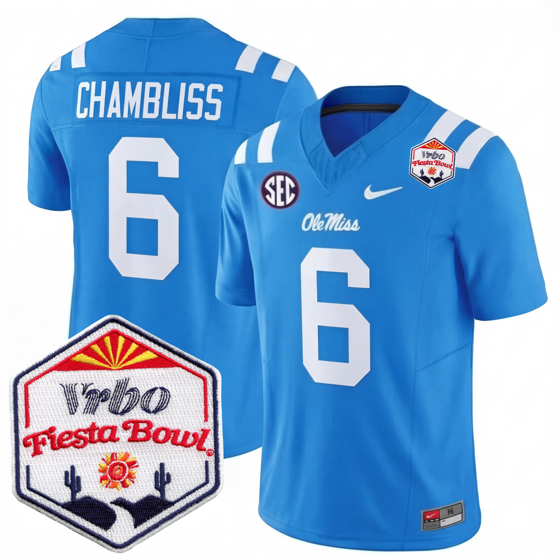 Men's Ole.M.Rebels 2026 Jersey - F. Bowl Patch