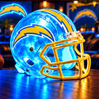 Football Helmet LED Lamp - Full 32 Team Styles 🏈