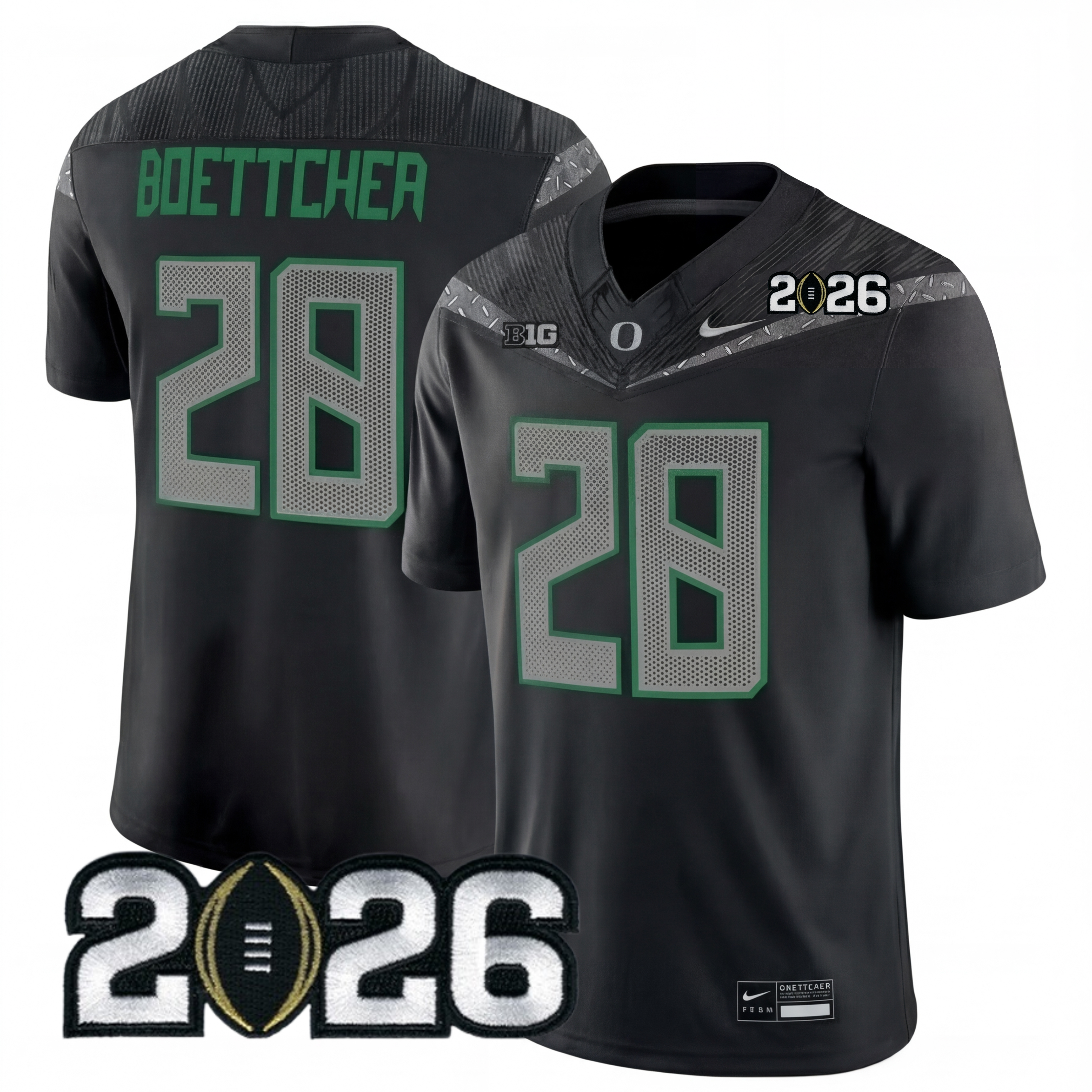 Men's O.Ducks 2026 Jersey - 2026 CFP Patch