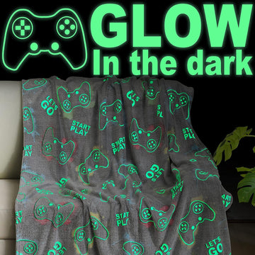 Glow in the dark Gaming Blanket