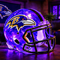 Football Helmet LED Lamp - Full 32 Team Styles 🏈