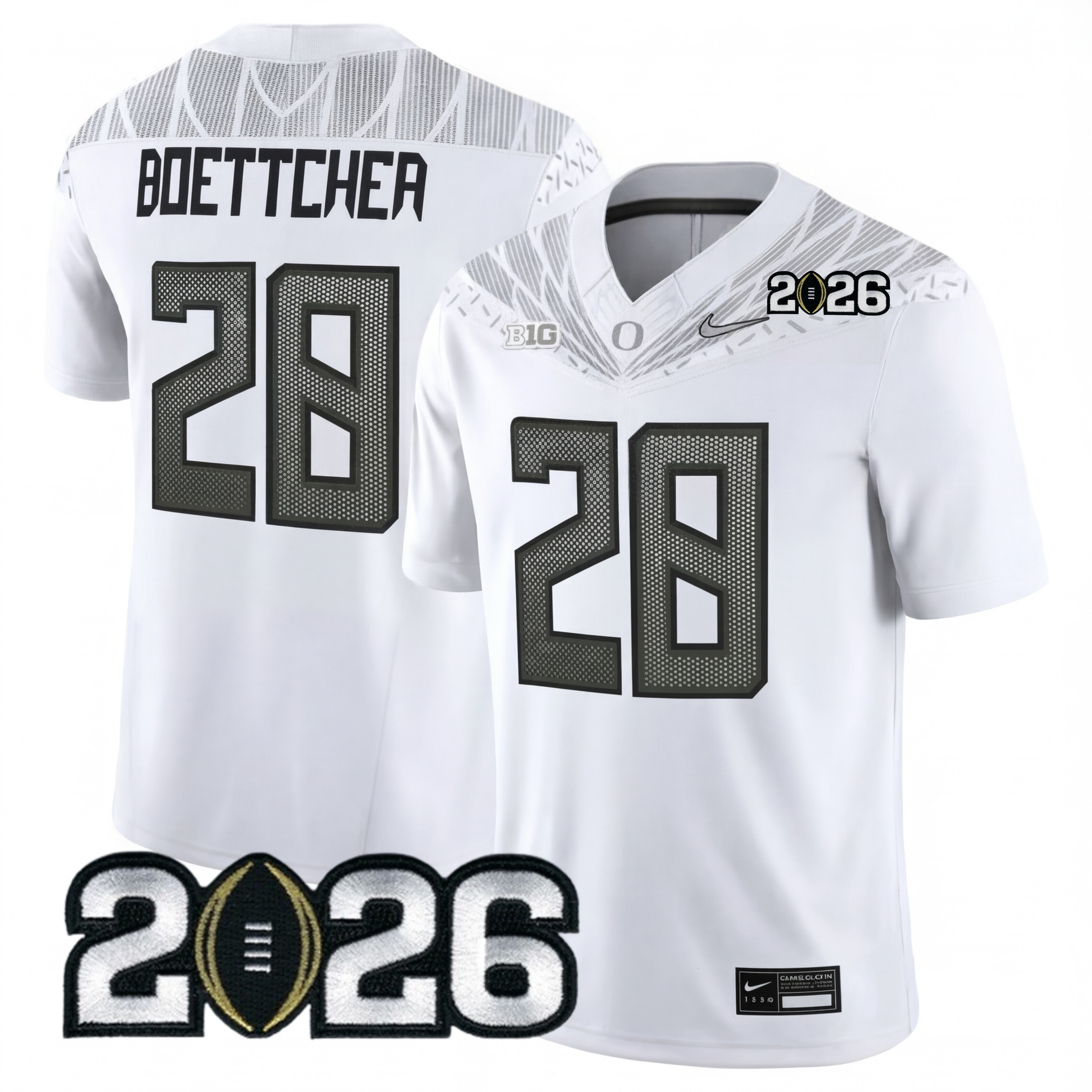 Men's O.Ducks 2026 Jersey - 2026 CFP Patch