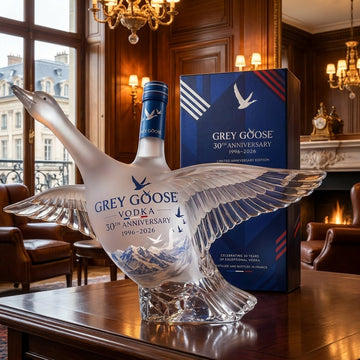 Grey Goose Vodka 30th Anniversary Bottle - New Version